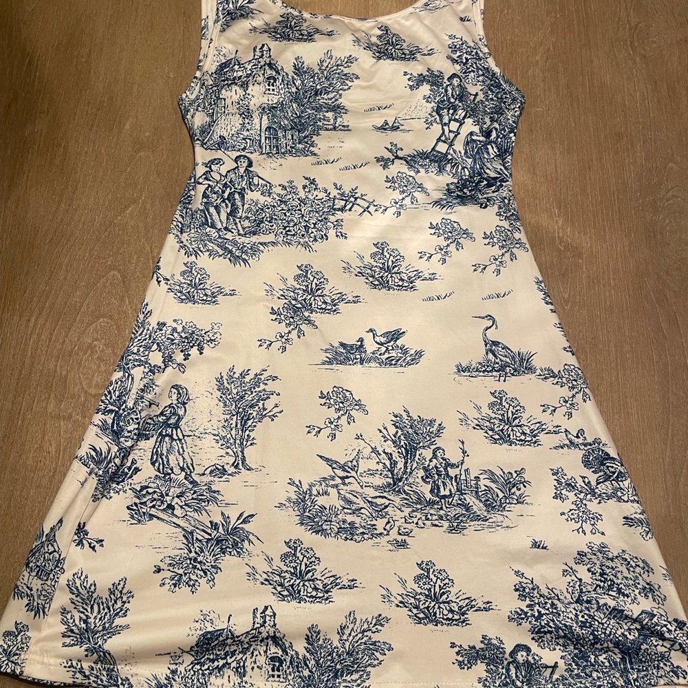 CIDER Women A-Line Mini Dresses Square Neck - Picture 5 of 5